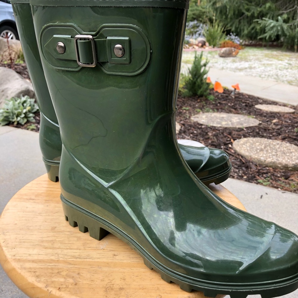 Sociology Hunter Green mid calf Rain Boots